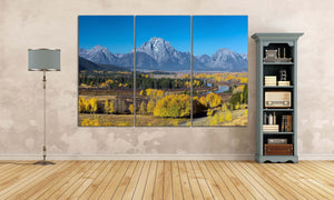 Grand Teton National Park Wyoming home art canvas