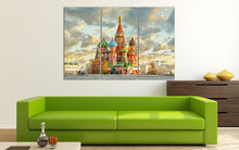 Charger l&#39;image dans la galerie, Saint Basil&#39;s Cathedral Moscow Russia canvas home decor