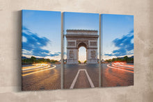 Charger l&#39;image dans la galerie, Arc de Triomphe Paris France Wall Decor Canvas