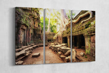 Laden Sie das Bild in den Galerie-Viewer, Angkor Wat Cambodia, Ta Prohm Khmer Buddhist Temple wall art
