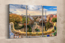 Load image into Gallery viewer, Park Guell wall decor canvas print