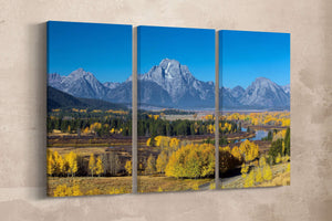 Grand Teton National Park Wyoming wall art canvas