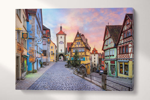 Rothenburg ob der Tauber wall art canvas