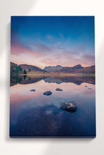 Load image into Gallery viewer, Blea Tarn Ambleside, Little Langdale Lake District UK Framed Canvas Wall Art Eco Leather Print