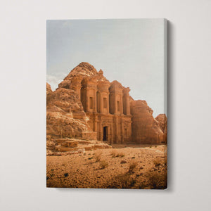 Petra Jordan Canvas Eco Leather Print