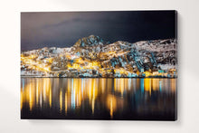 Laden Sie das Bild in den Galerie-Viewer, St. John&#39;s, Newfoundland and Labrador Canada Wall Art Canvas Eco Leather Print