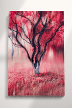 Load image into Gallery viewer, Red Tree Artwork Wall Art Home Decor Eco Leather Canvas Print