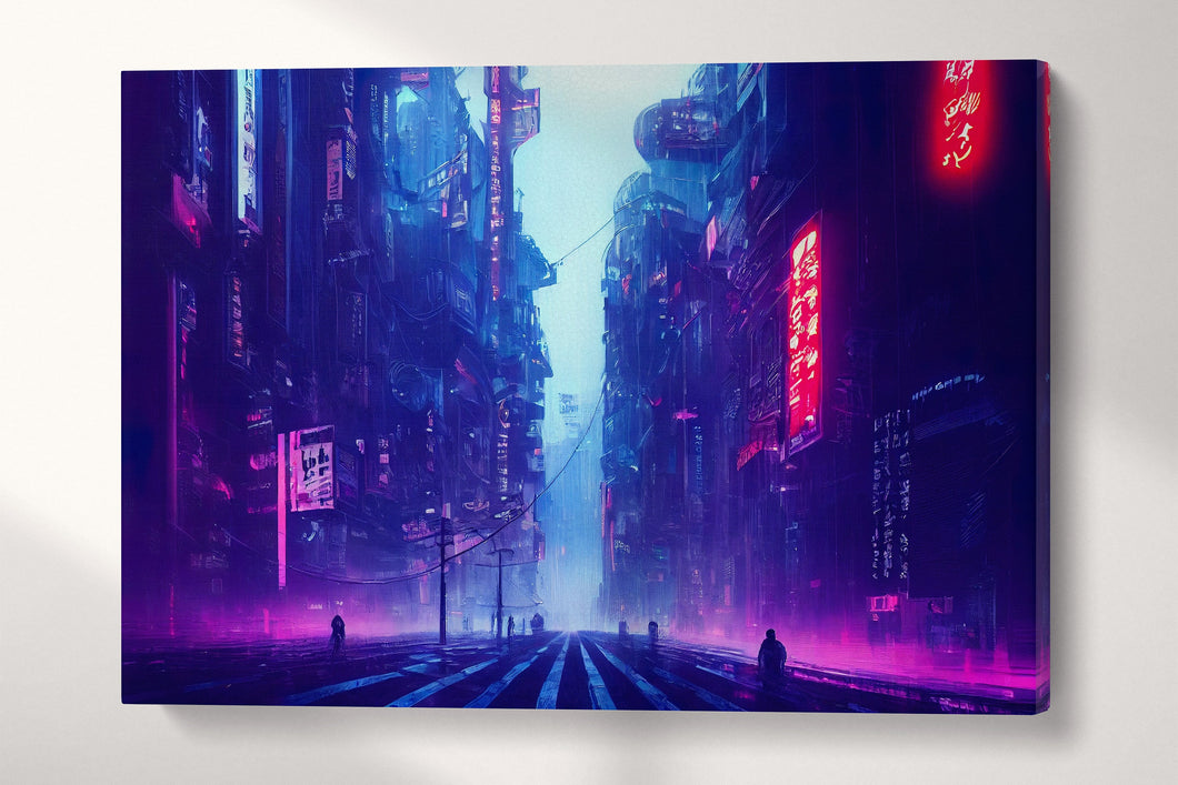 Cyberpunk wall art