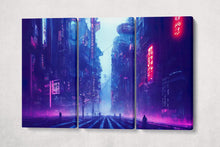 Carica l&#39;immagine nel visualizzatore di Gallery, Cyberpunk wall decor